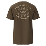 Stone Glacier SG Crest T-Shirt in Teak, back view