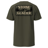 Stone Glacier SG Ridge T-Shirt in Army Green, back view