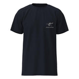 Stone Glacier SG Canyon T-Shirt in Navy Heather, front view