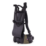 Back view of Xcurve ultralight load-hauling hunting frame
