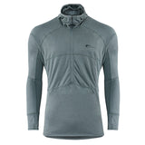 Avro Synthetic Hoody in Stone Grey ? product view on white background