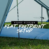 Skyscraper 2P Flat Footprint setup