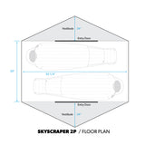 Skyscraper 2P ultralight 4-season tent