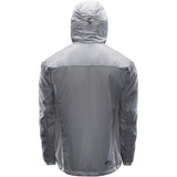 Cirque LITE Jacket in Granite Gray – product back on white background